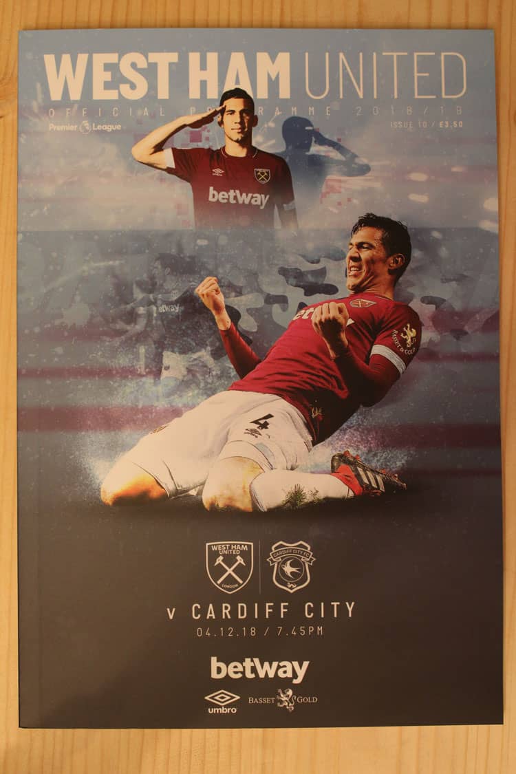 West Ham United FC v Cardiff City FC